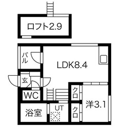 新栄町駅 徒歩7分 3階の物件間取画像